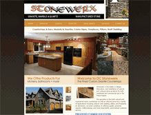 Tablet Screenshot of dcstonewerx.com